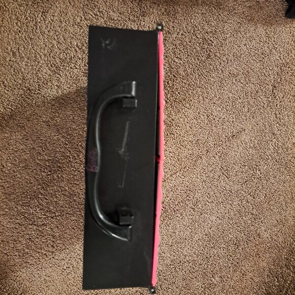 Vintage 2011 Mattel Barbie Wardrobe Carrying Closet Case Pink and Black - Picture 4 of 7